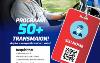 Programa 50+ Transmaion para Motoristas